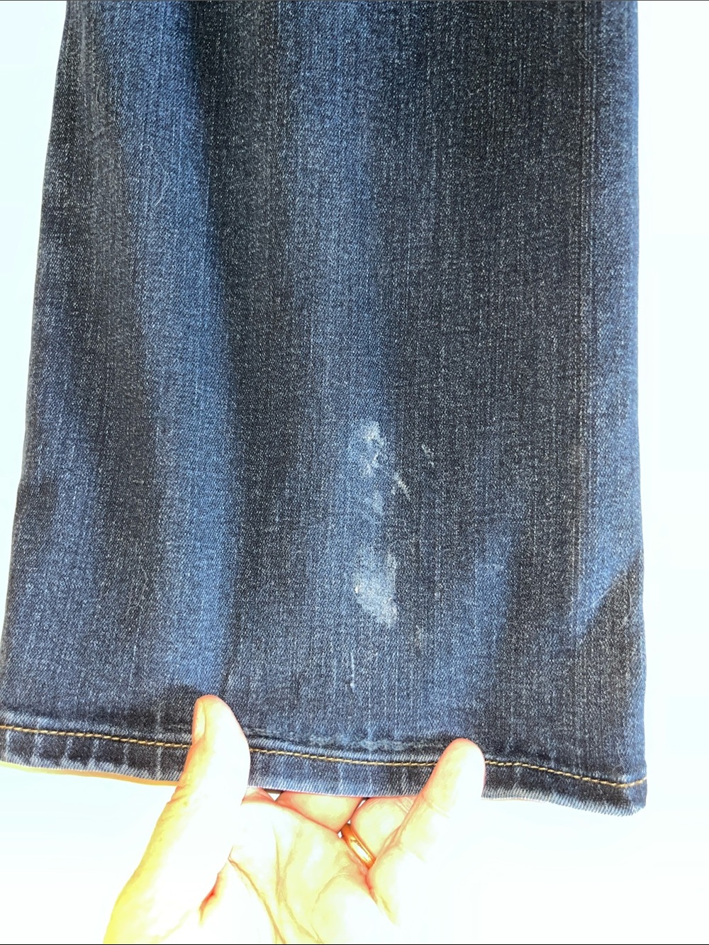Lucky Brand Women's Sweet Boot Dark Indigo Flare Jeans 10/30 R‎ - Picture 4 of 9